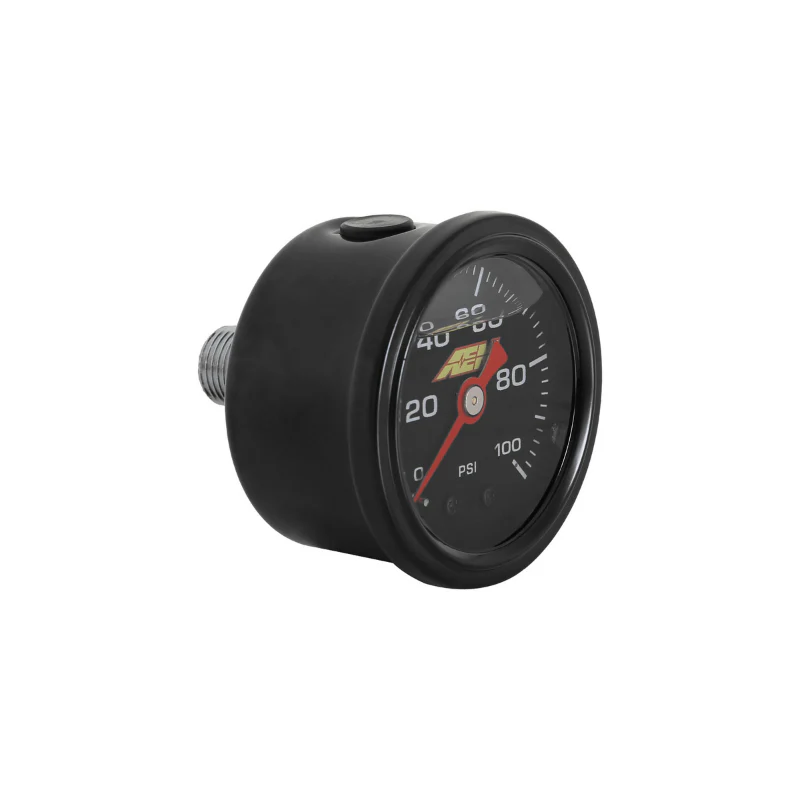 AEM 0–100 PSI Liquid-Filled 1/8" NPT Pressure Gauge - Image 3