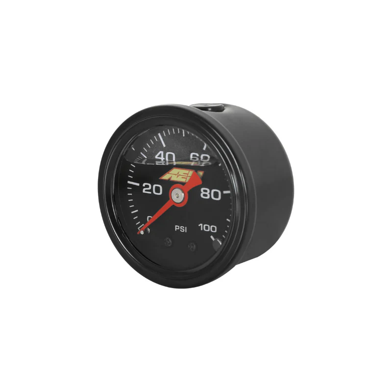 AEM 0–100 PSI Liquid-Filled 1/8" NPT Pressure Gauge - Image 5