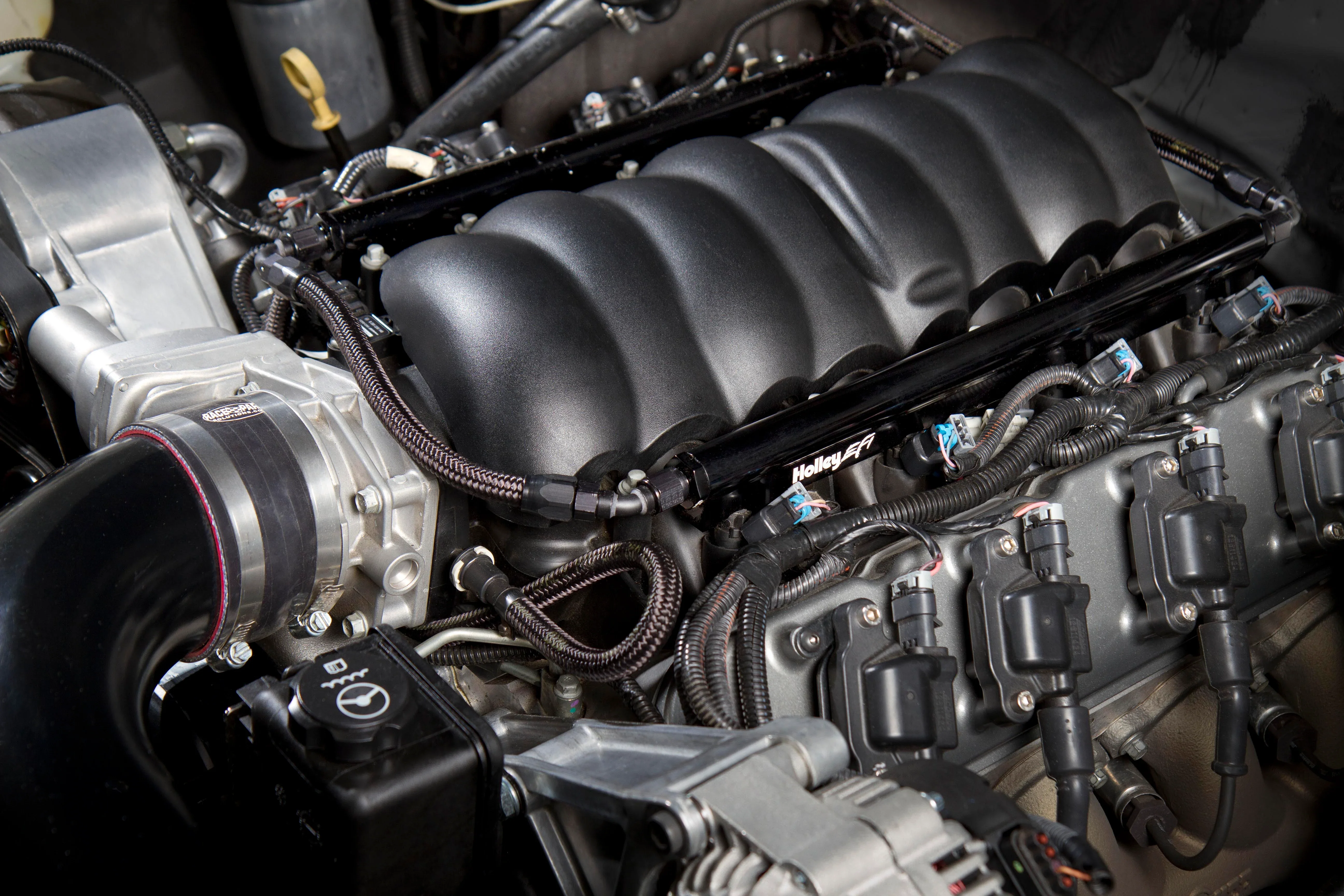 Holley EFI Billet Fuel Rails - OE Style LS Intakes w/o Hose & Fittings - Image 3