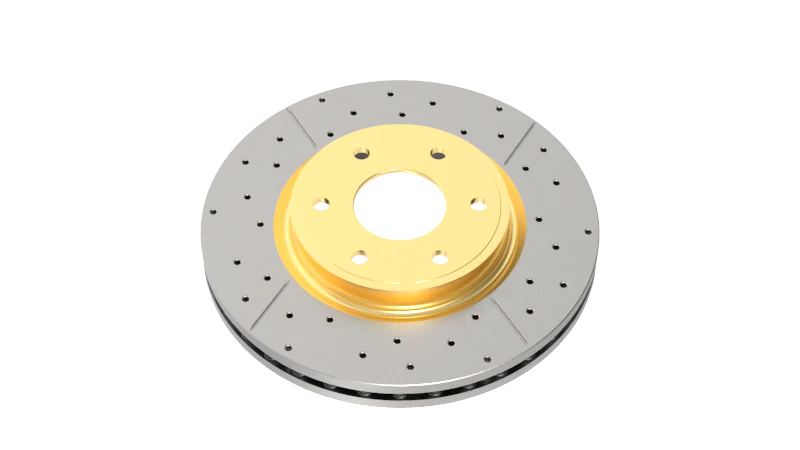 DBA 08-15 Dodge Challenger SRT-8 Front Drilled & Slotted Street Series Rotor - Image 6