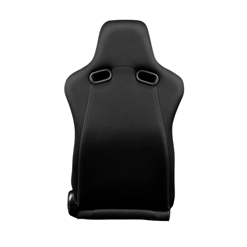 Venom Series Sport Seats - Black Cloth (Red Stitching) - Image 3