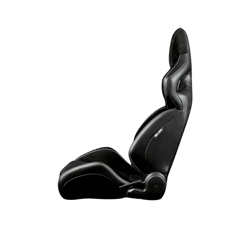 Orue-S Series Sport Seats - Black Leatherette (Honeycomb Alcantara) - Image 12