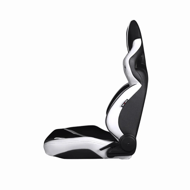 Orue Series Sport Seats - White Diamond (Black Stitching) - Image 3