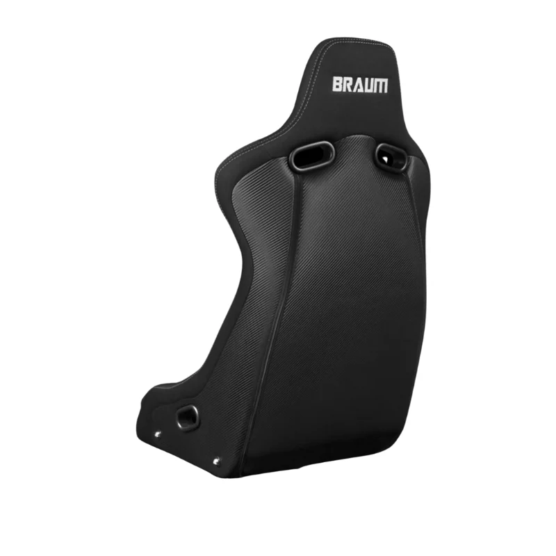 Venom-R Series Fixed Back Bucket Seat - Black Cloth / Carbon Fiber - Image 4